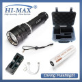 Hi-Max X5 IP68 Глубоководные погружения глубиной 100 м Холодный белый мощный 1000 люмен светодиодный дайверский фонарик